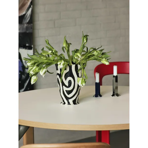 Jessica Hans Shadow Vase Black/ White
