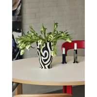Jessica Hans Shadow Vase Black/ White