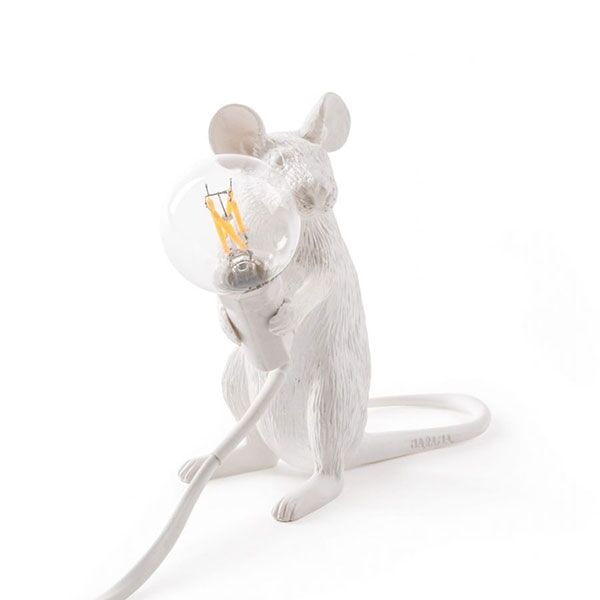 Mouse Mac Bordslampa Vit