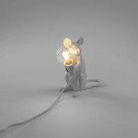 Mouse Mac Zittende Tafellamp Wit