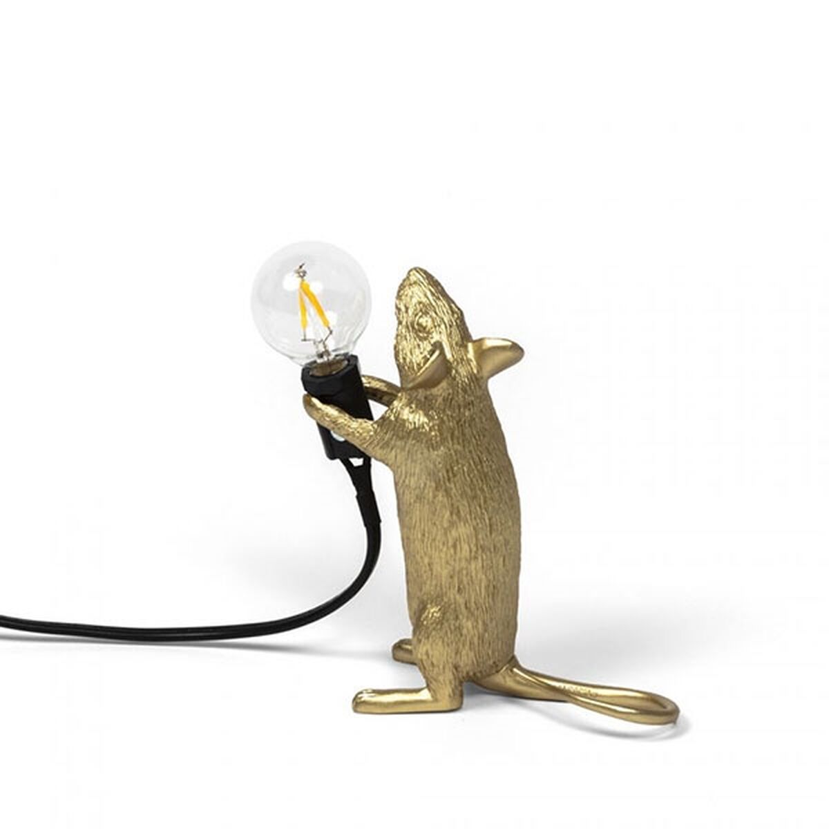 Mouse Step Standing Bordlampe Guld