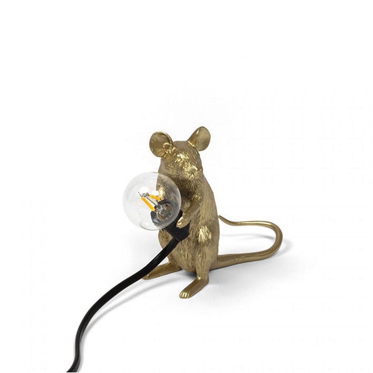 Mouse Mac Lampe à Poser Assise Or