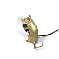 Mouse Mac Lampe à Poser Assise Or