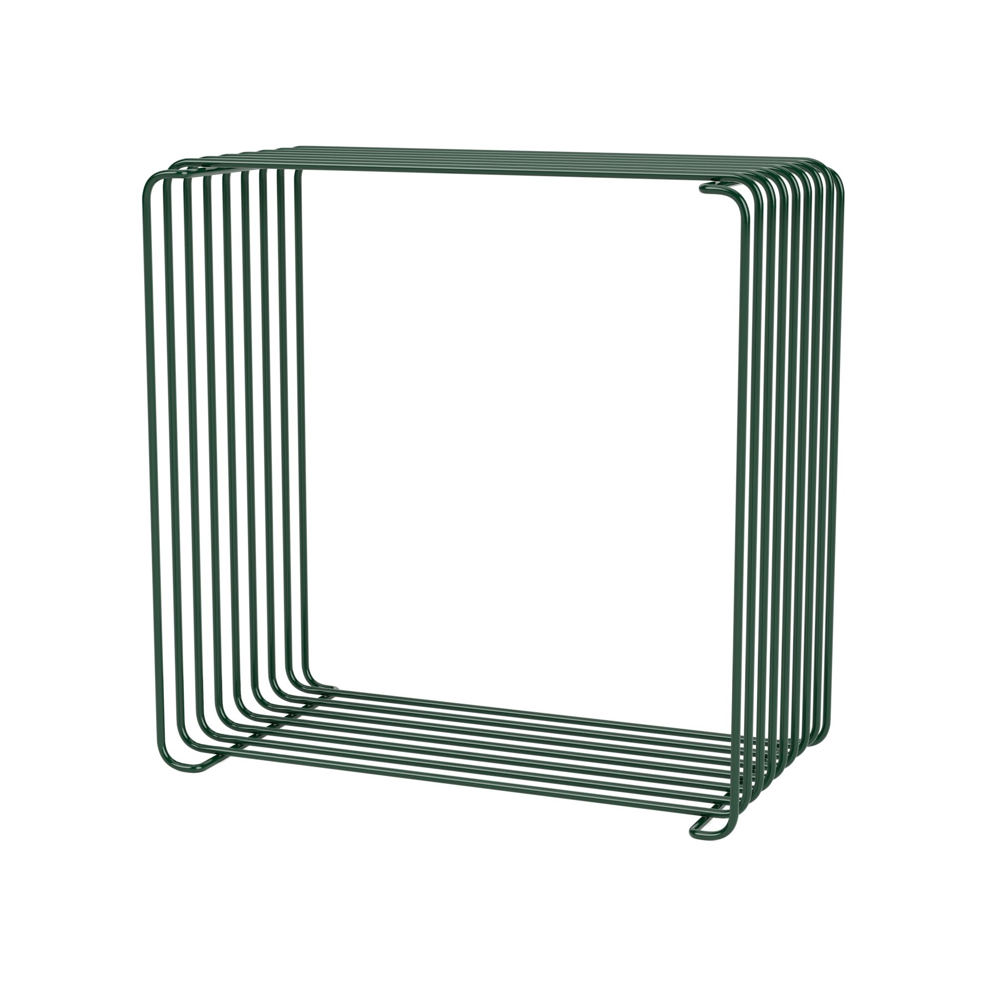 Panton Wire Single Shelf 43-Chrome 34.8 cm x 18.8 cm | AndLight