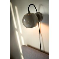 Ball Wall Lamp Dusty Gray