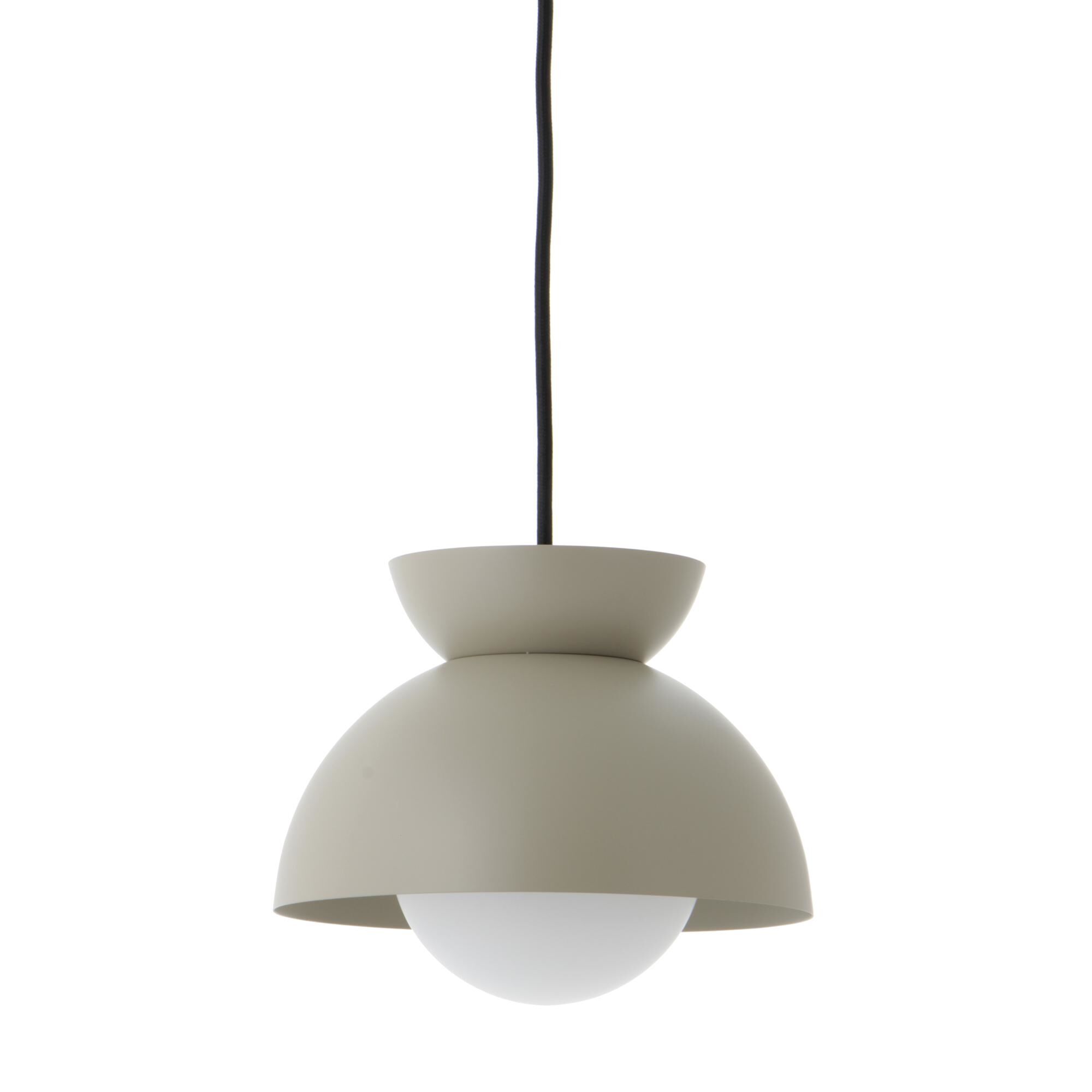 Butterfly Taklampe É21 Matt Grå Beige