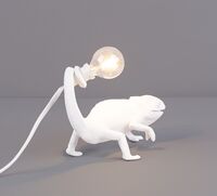Chameleon Still Tischlampe Weiß