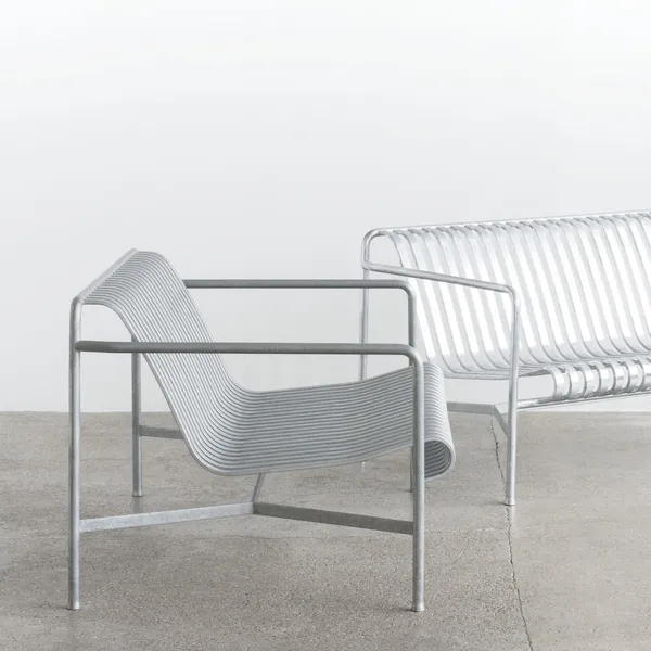 Palissade Dining Bench Hot-dip Galvanized Steel