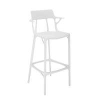 AI Barstool H75 White