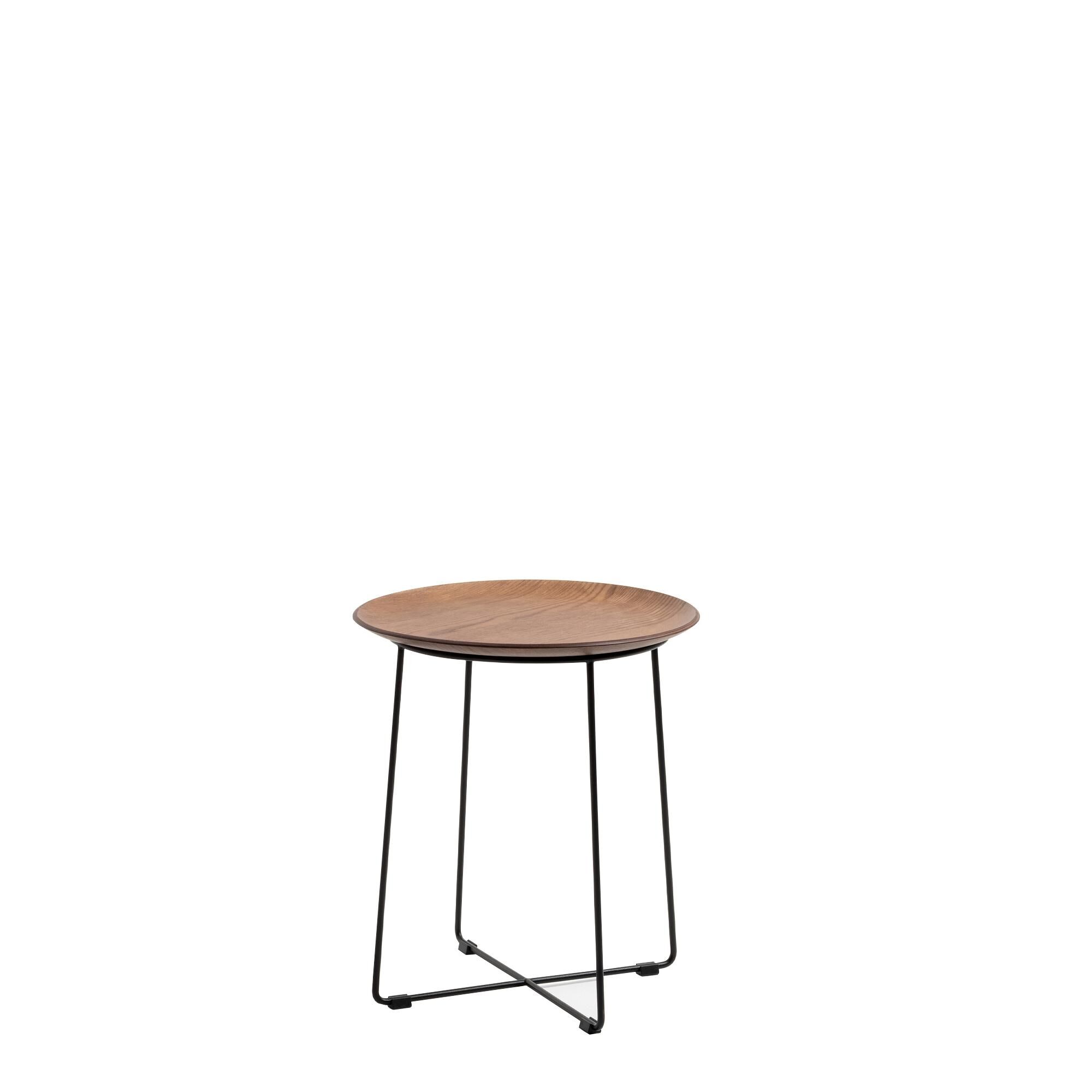 AI Wood Couchtisch Dunkles Holz/ Schwarz