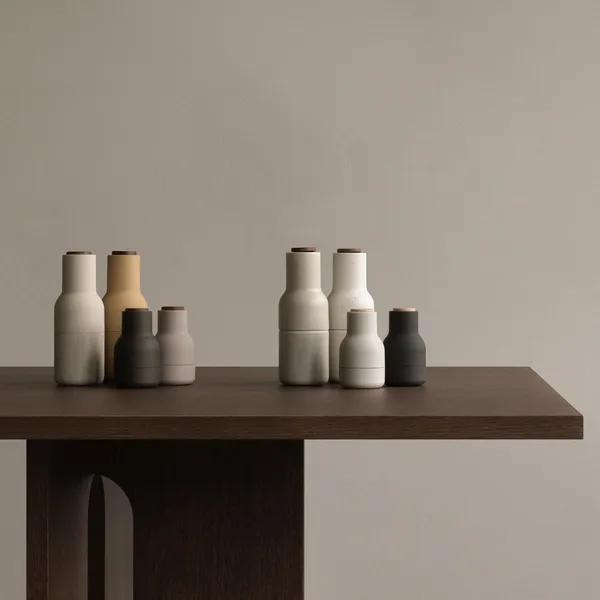 Bottle Grinder 2er-Set Jagdgrün/Beige/Walnuss