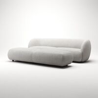 Atelier Footstool 226 Moonwhite