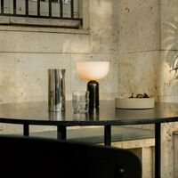 Kizu Transportabel Lampe Sort Marmor