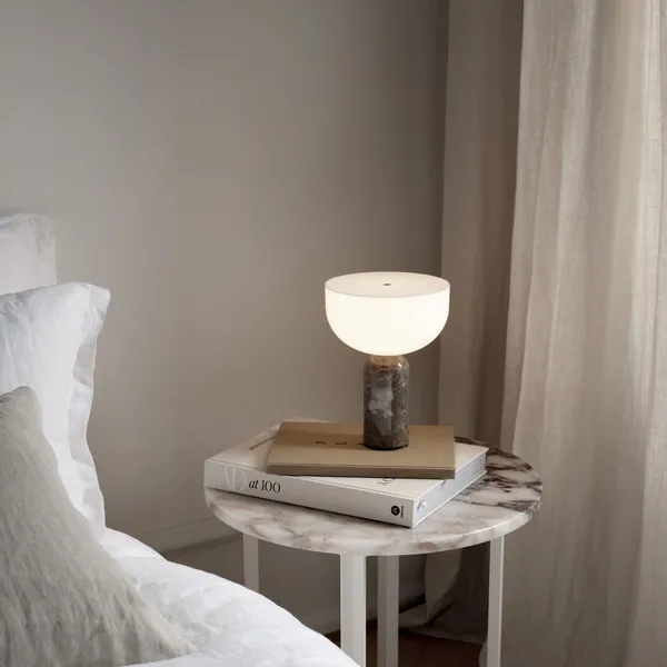 Kizu Portable Lamp Gris Du Marais Marble