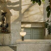 Kizu Portable Lamp Gris Du Marais Marble