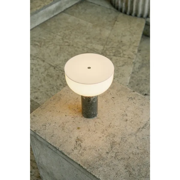 Kizu Portable Lamp Gris Du Marais Marble