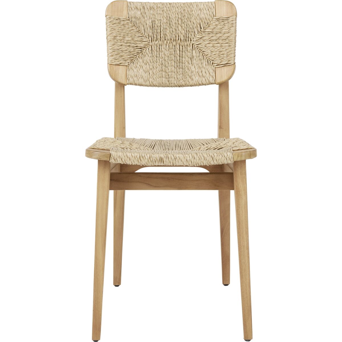 C-Chair Buitenstoel Eetkamerstoel Natuurlijk Teak