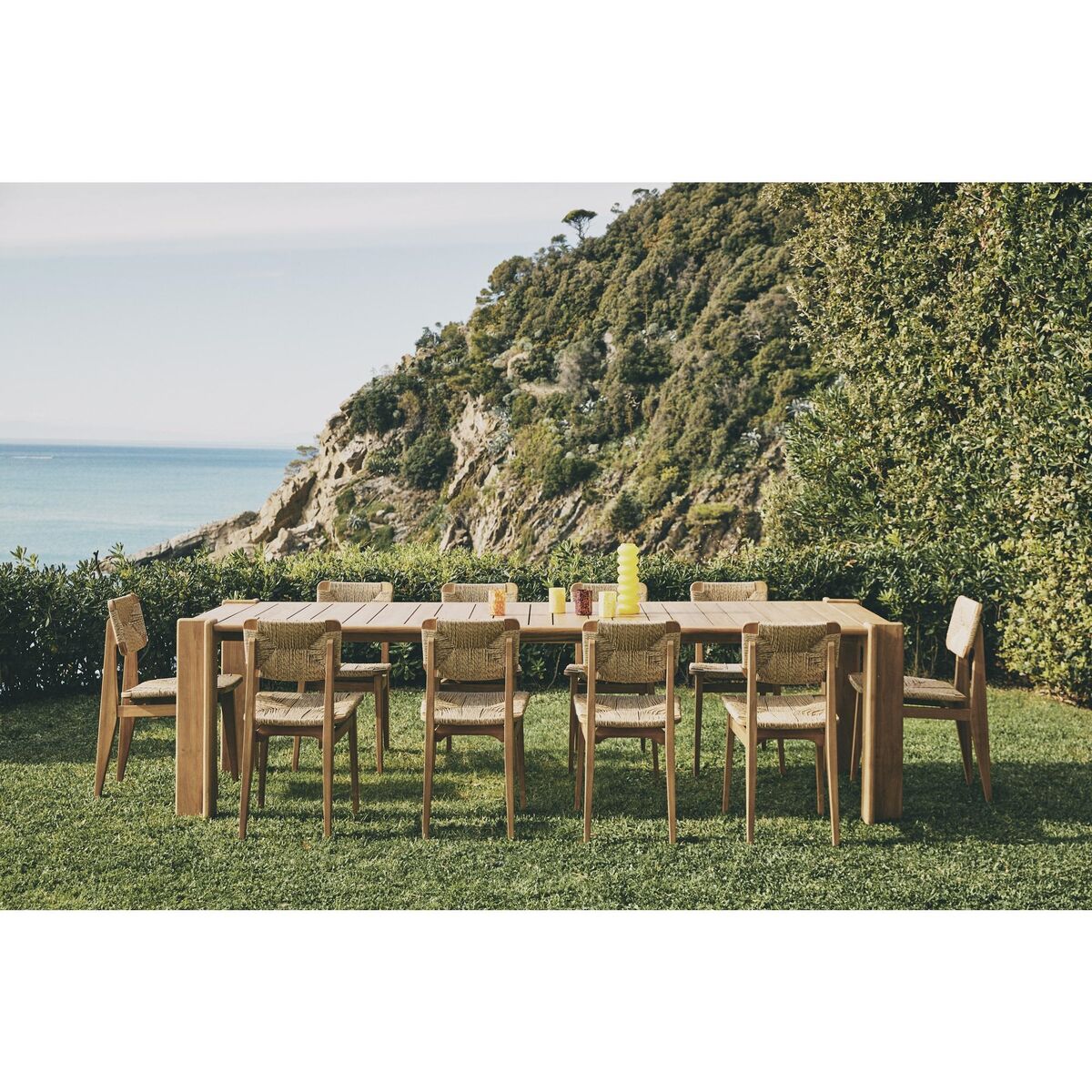 C-Chair Buitenstoel Eetkamerstoel Natuurlijk Teak