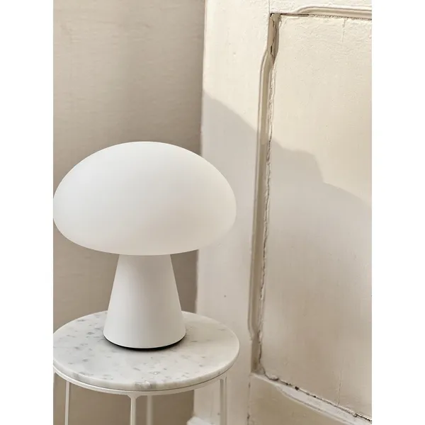 Obello Table Lamp Portable Matt White