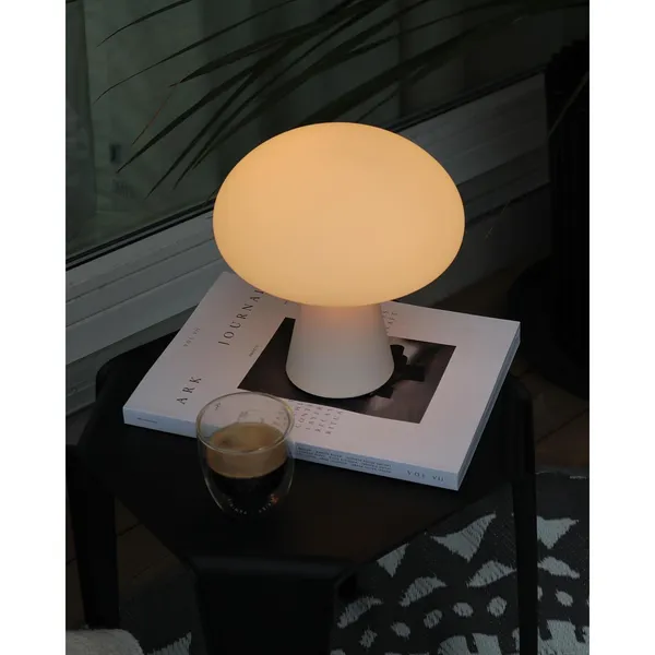 Obello Table Lamp Portable Matt White