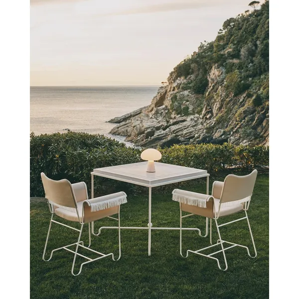Obello Table Lamp Portable Matt White