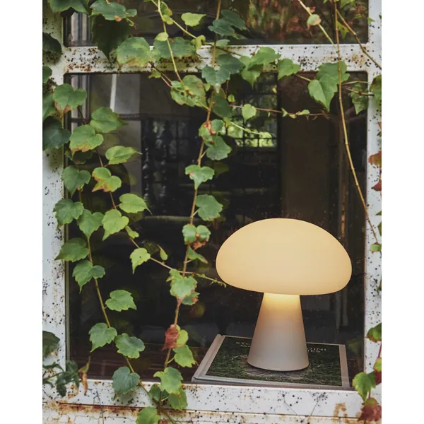 Obello Table Lamp Portable Matt White