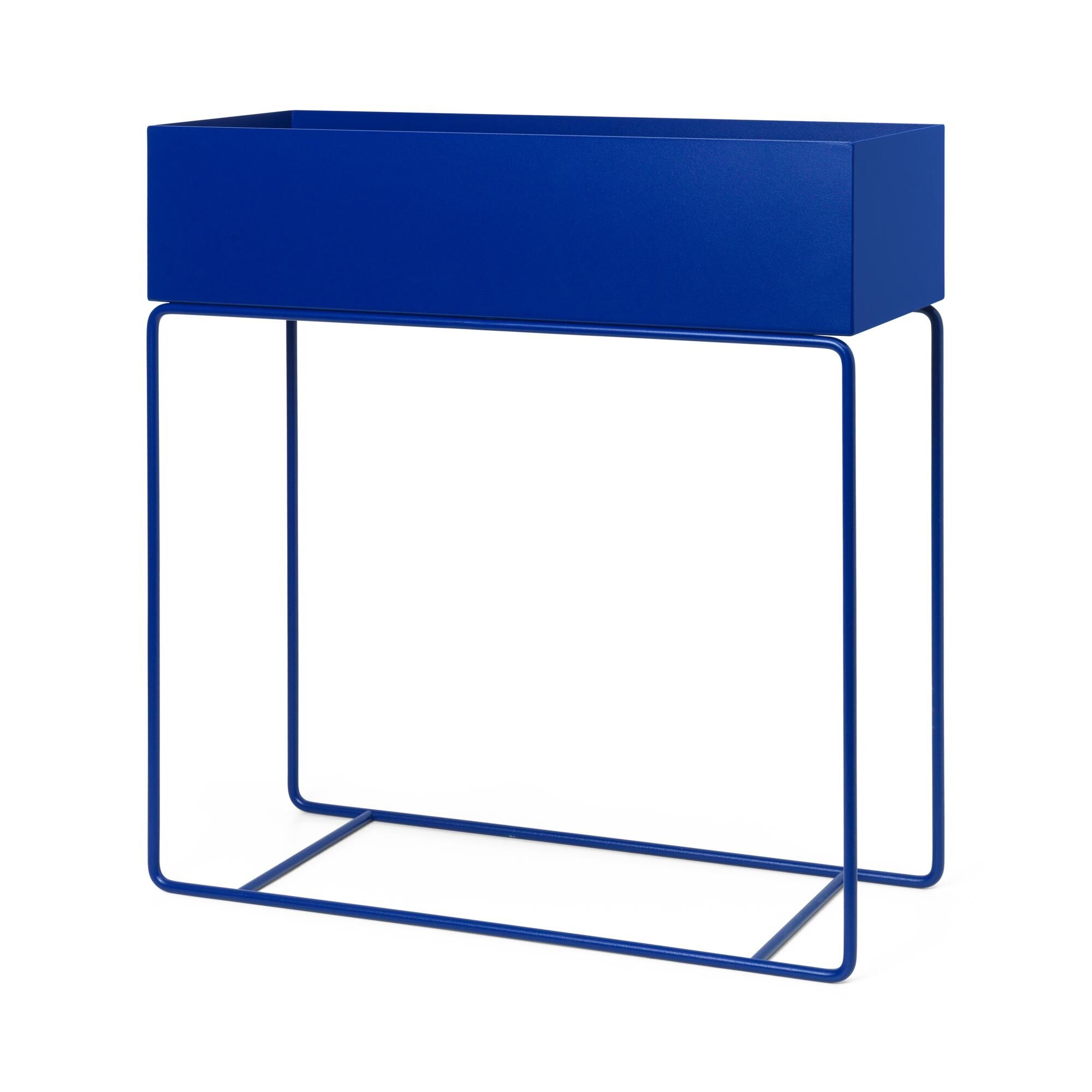 Boîte à Plantes Transparente Bleu