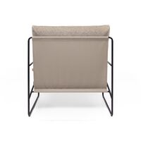 Desert 1-Sitzer Sofa Sand/ Schwarz
