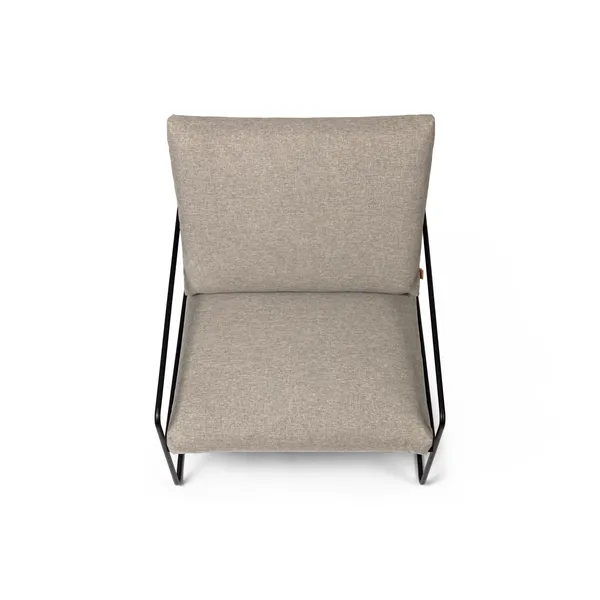 Desert 1-Seater Sofa Dark Sand/ Black