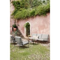 Desert 1-Sitzer Sofa Sand/ Schwarz