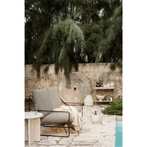 Desert 2-Seater Sofa Dark Sand/ Black