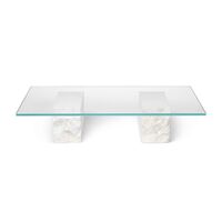 Mineral Coffee Table Bianco Curia Marble