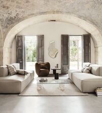 Mineral Coffee Table Bianco Curia Marble