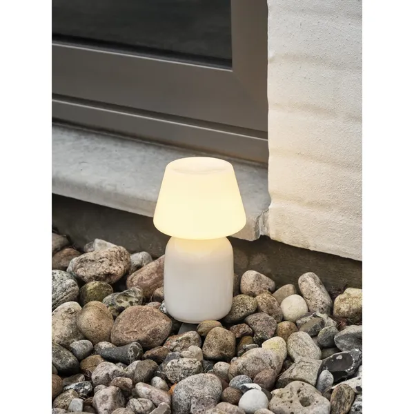 Apollo Transportabel Lampe Glas