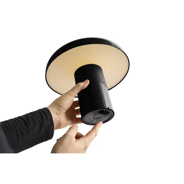 Pao Portable Table Lamp Gray