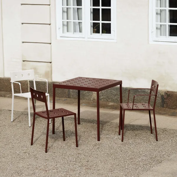 Balcony Table L75 x H74 Chalk Beige