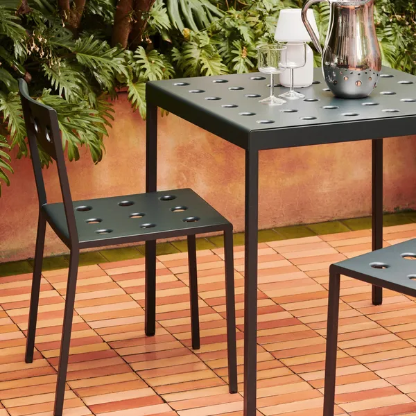 Balcony Table L75 x H74 Chalk Beige