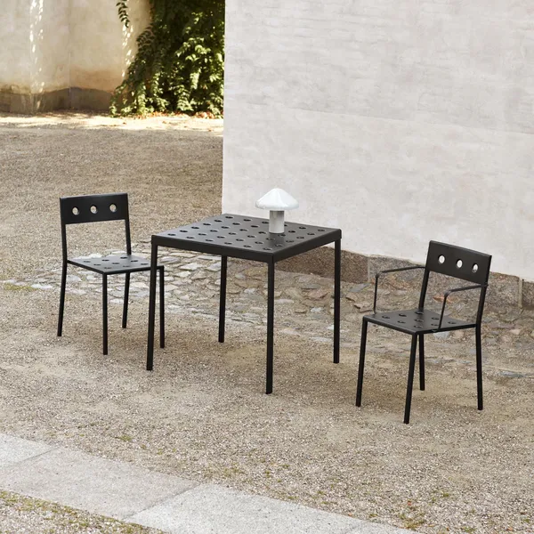 Balcony Table L75 x H74 Chalk Beige