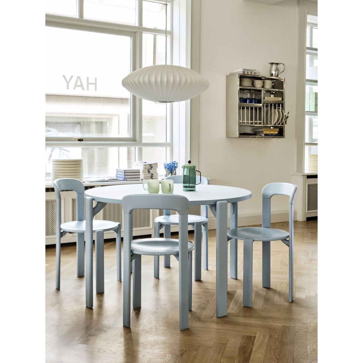 Rey Esszimmerstuhl Schieferblau