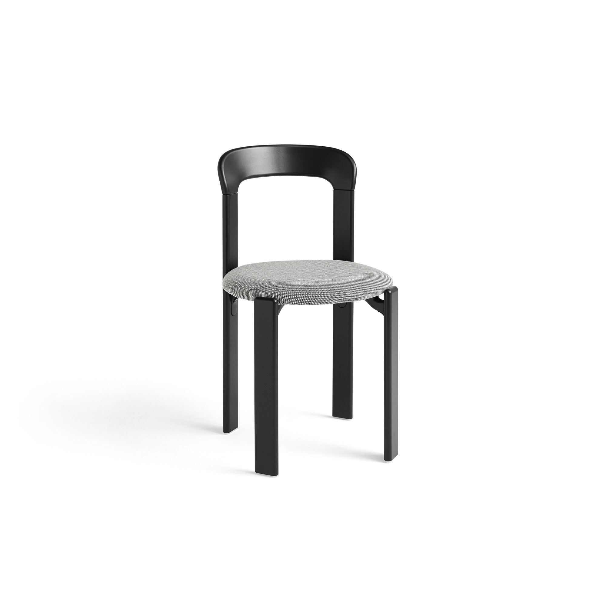Rey Spisestol Sort/stålskåret Trio 124