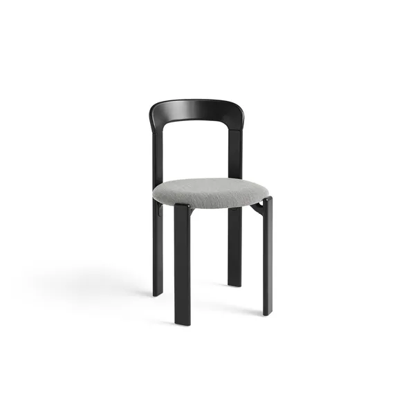 Rey Dining Chair Black/Steelcut Trio 124