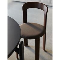 Rey Dining Chair Black/Steelcut Trio 124