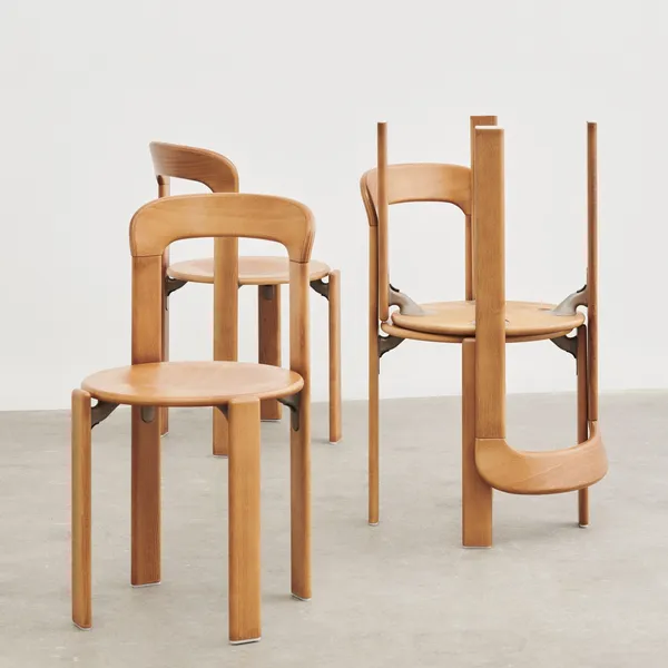 Rey Dining Chair Golden/Steelcut Trio 213