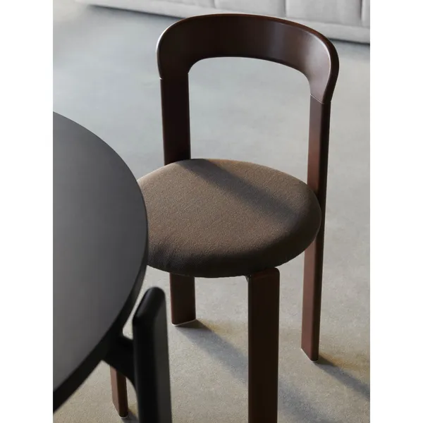 Rey Dining Chair Umber Brown/Steelcut Trio 376