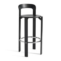 Rey Barstool H75 Deep Black