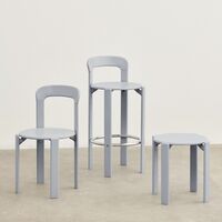 Rey Barstool H75 Slate Blue