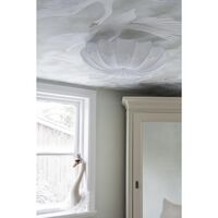 Anna 60 Loftlampe Linned/Hvid