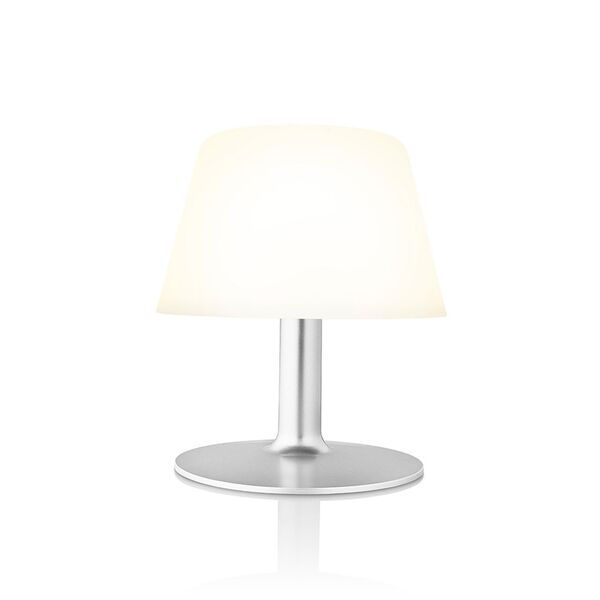 Lampe Solaire/ Lampe à Poser Sunlight H24,5 en Verre Glacé
