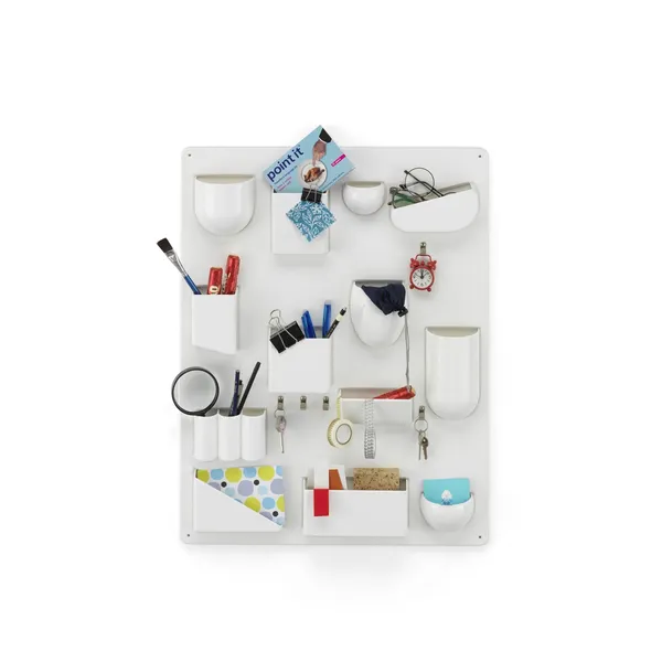 Uten.Silo RE II Notice Board Small White