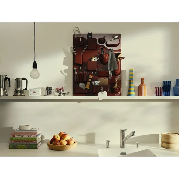 Uten.Silo RE II Notice Board Small Japanese Red